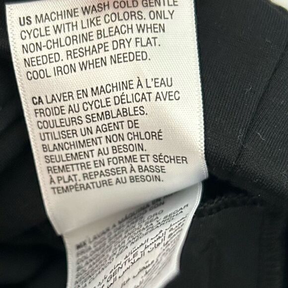 ON 34th Black Boot Cut kick flare Ponte Ankle Pants Size Medium - Picture 10 of 13